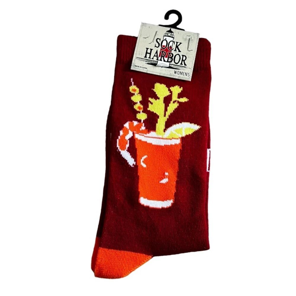 Sock Harbor Bloody Mary Socks NWT
